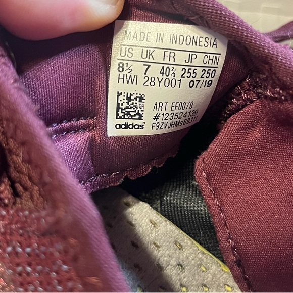 Adidas Kaptir X Women’s Running Shoes Workout Fitness Gym Trainers Sz 8.5 - Picture 8 of 9